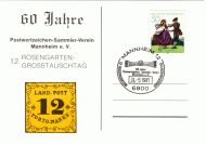 60 Jahre PSV Mannheim - Gro�tuaschtag 24.05.1981